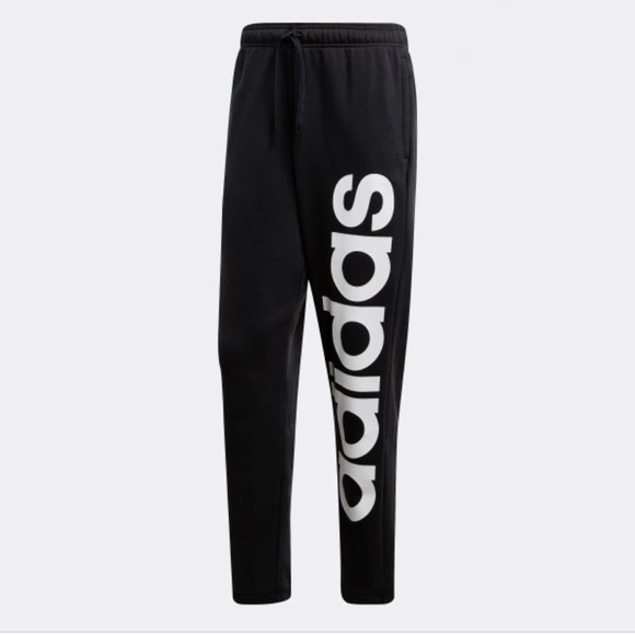 Adidas blue skinny jogger sweats - Picture 1 of 9